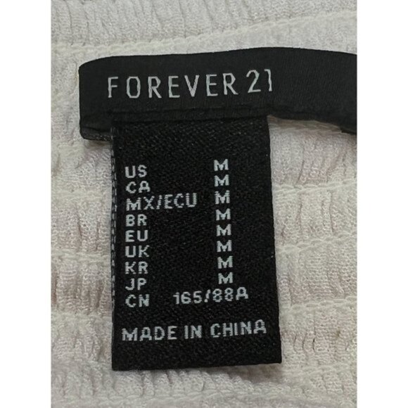 Size Medium Creme Color Forever 21 Dress - Picture 8 of 9